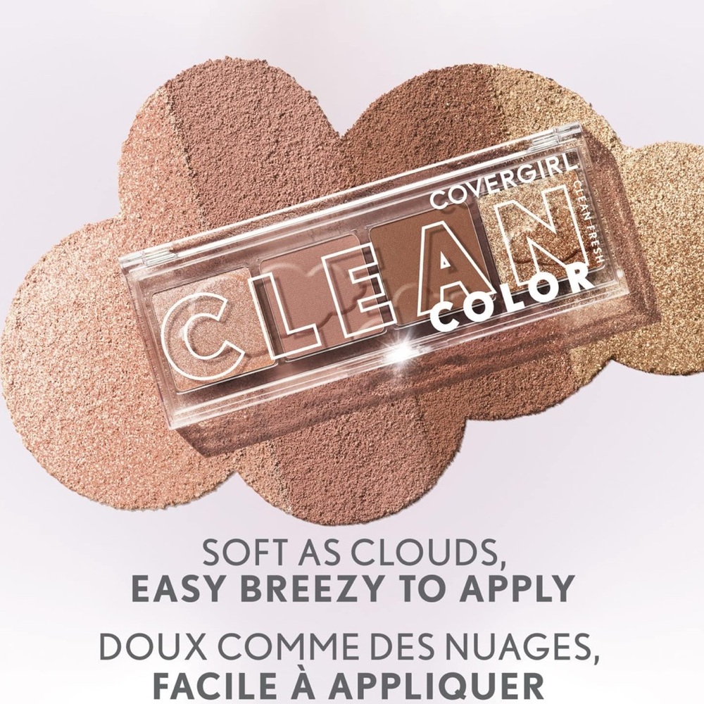 COVERGIRL Clean Fresh Clean Color Eyeshadow Palette Multiple Available Vegan NEW